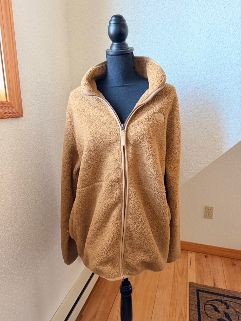 North Face Fleece Zip-Up Jacket
